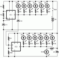 Bicycle back Safety Light circuit diagram