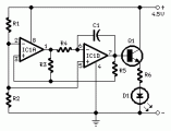 LED or Lamp Pulser circuit diagram
