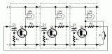 LEDs or Lamps Sequencer circuit diagram