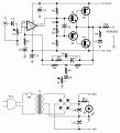 10W Audio Amplifier with Bass-boost circuit diagram
