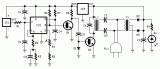 Digital Remote Thermometer circuit diagram