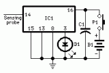 Live-line Detector circuit diagram