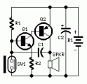 Field-strength meter circuit diagram