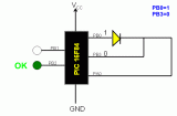 PIC diode tester circuit diagram