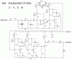 3W FM Transmitter circuit diagram